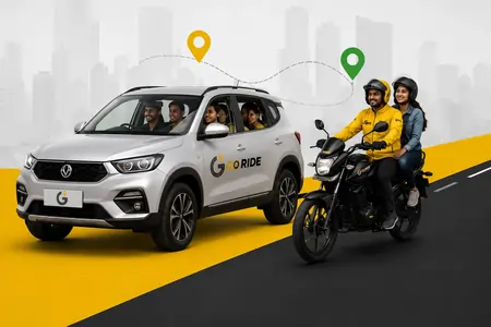 GoRide car and bike pooling